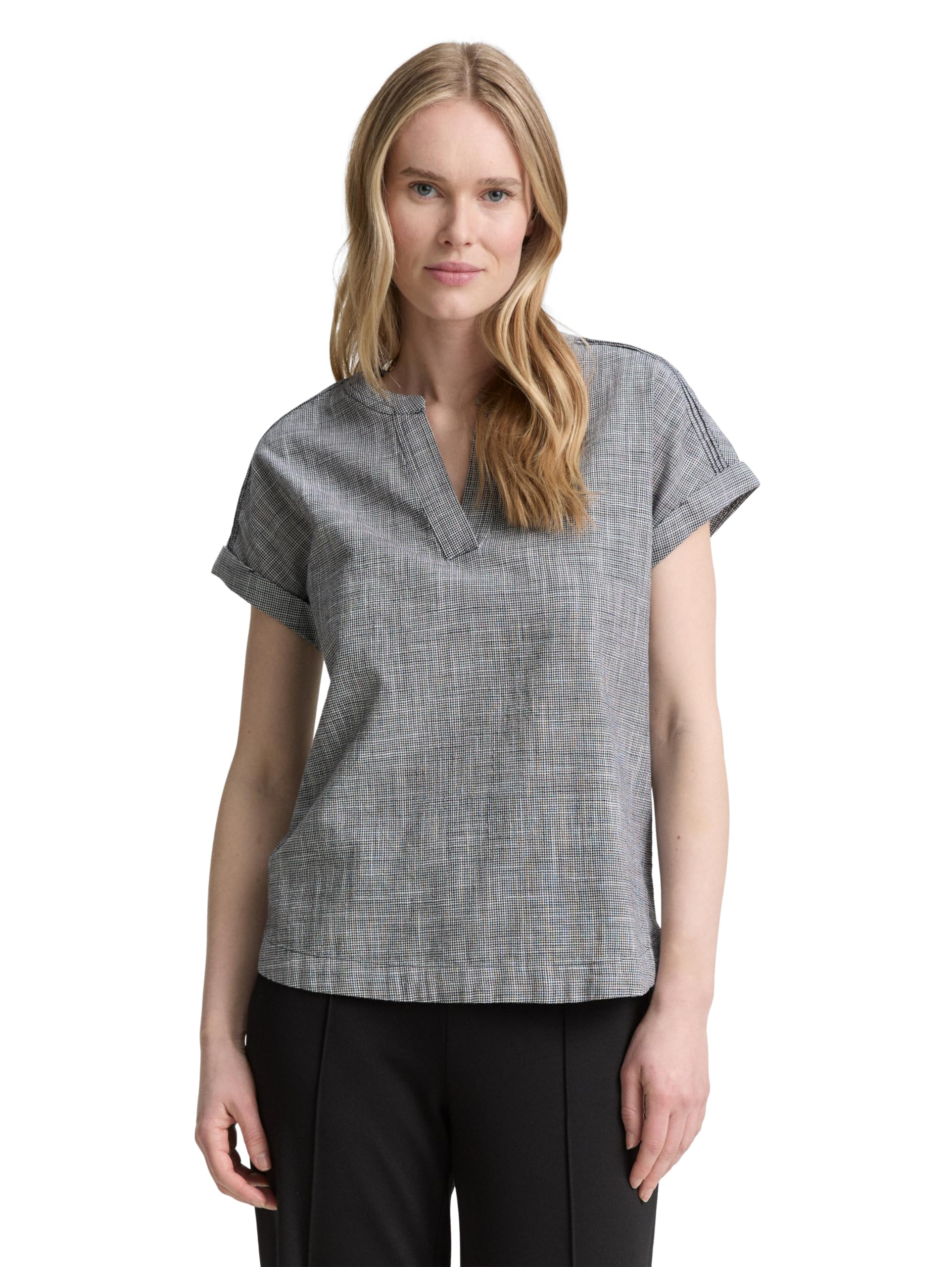 Tom Tailor Damen Loose Fit Bluse