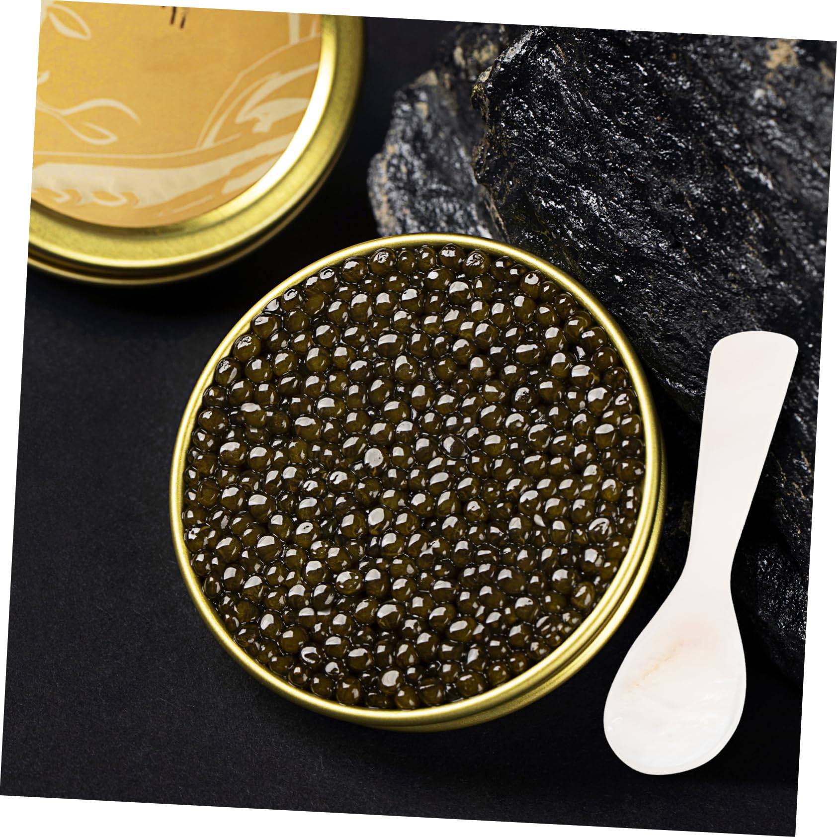 Amazon.co.jp: NUOLUX 6個シェルデザインのキャビアスプーン デザート