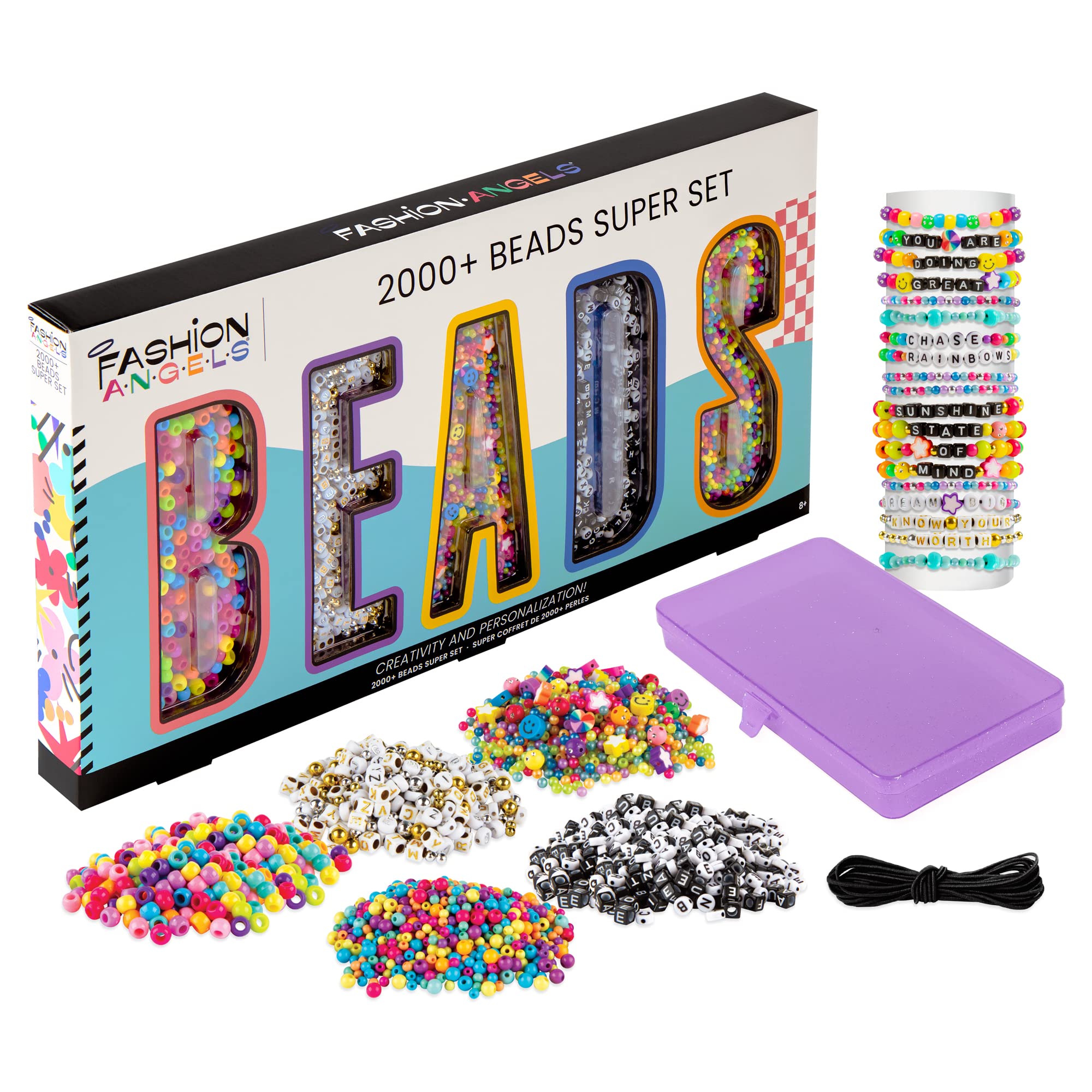 Amazon.com: Fashion Angels 2000+ Beads Super Set - Assorted
