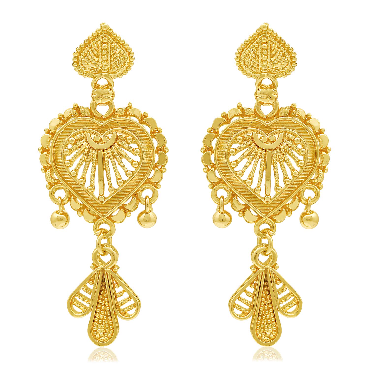 Spectacular 24 Carat Plated Choker Necklace Set