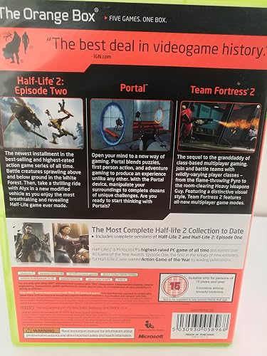 #34 — Half-Life 2: The Orange Box (Xbox 360)