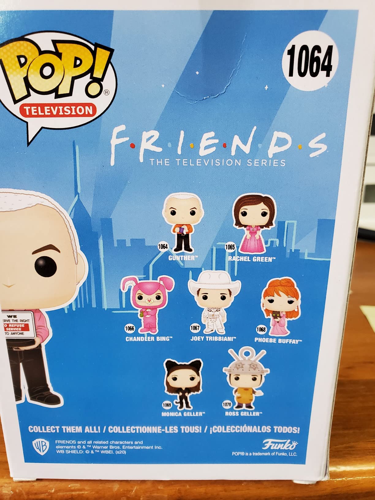 Gunter Figure Funko Pop! TV Gunter from Friends Chase Figure - Holding Right to ...