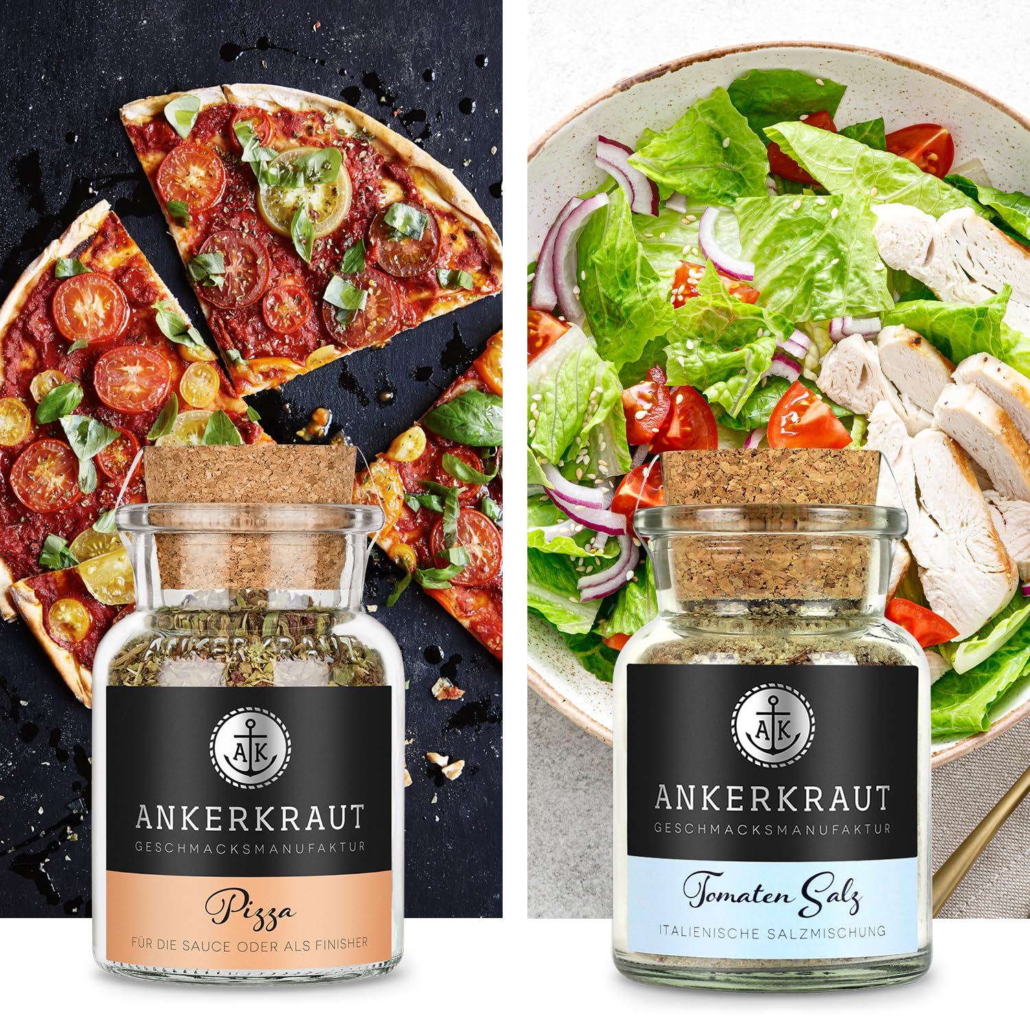 Ankerkraut Gewürz Set mit 12 Gewürzen: Best of Ankerkraut 4, leckere Zutaten für vielfältigen Geschmack in der Küche und am Grill, Fleisch und Gemüse im Handumdrehen zubereiten…
