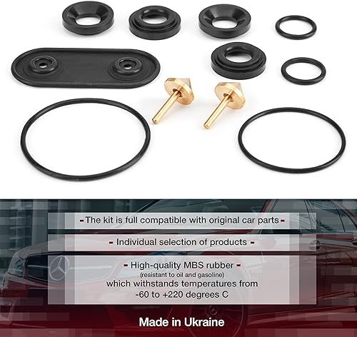 Miniatura 7 de Kit de reparación de válvula de calentador compatible con automóviles Mercedes-Benz, juego de piezas de reparación de calentadores para reparación