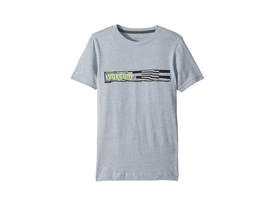 

Volcom Kids Opbar Short Sleeve Tee (Big Kids) (Artic Blue) Boy's T Shirt, Multi