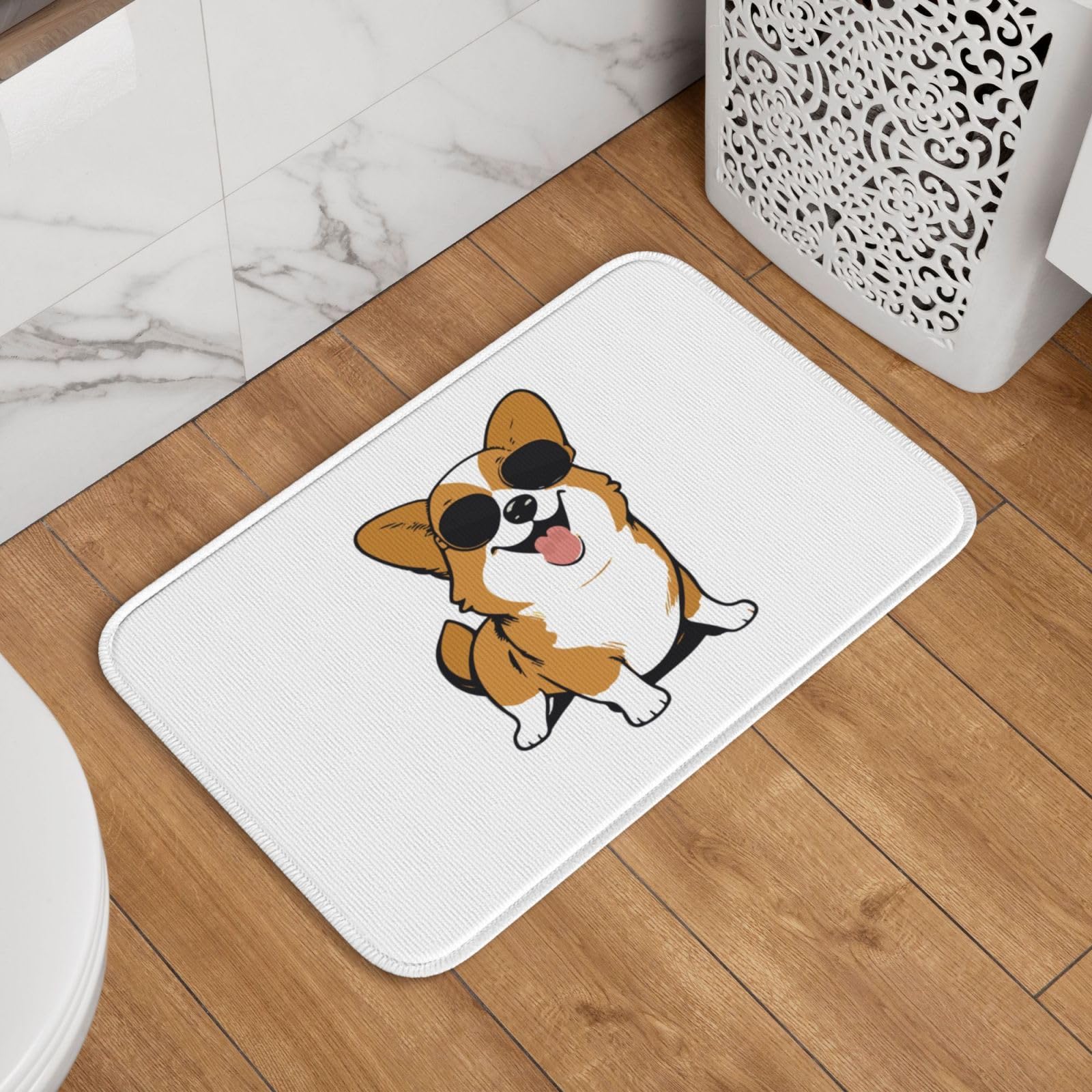 玄関マット犬柄コーギードアマット滑り止め付き 室内用足拭きマット カーペット Amazon.co.jp: 玄関マット かわいい コーギー 犬柄 バスマット 足ふき
