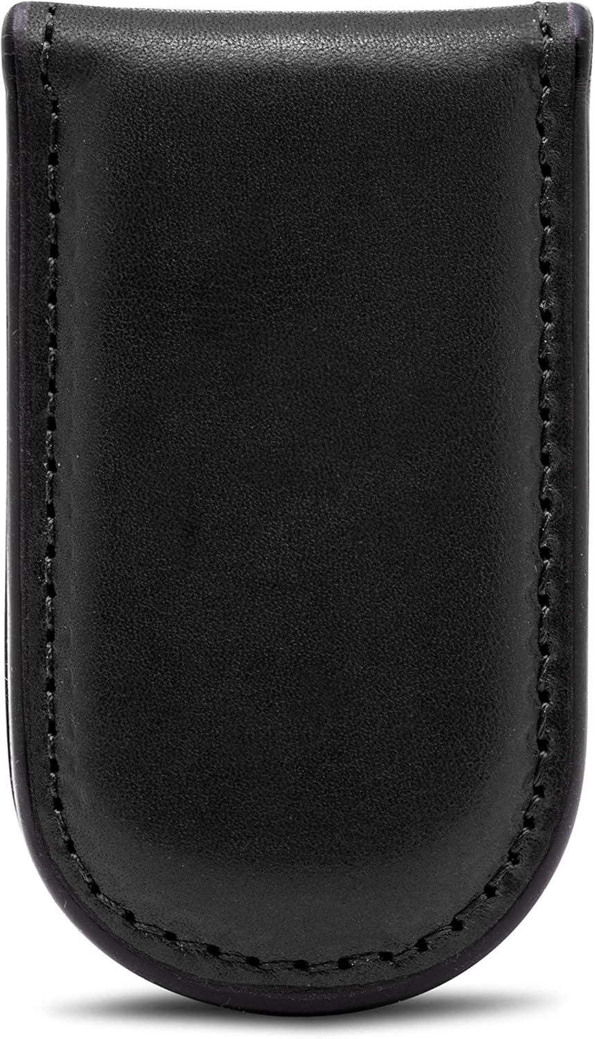 Bosca Men's Money Clip, Black