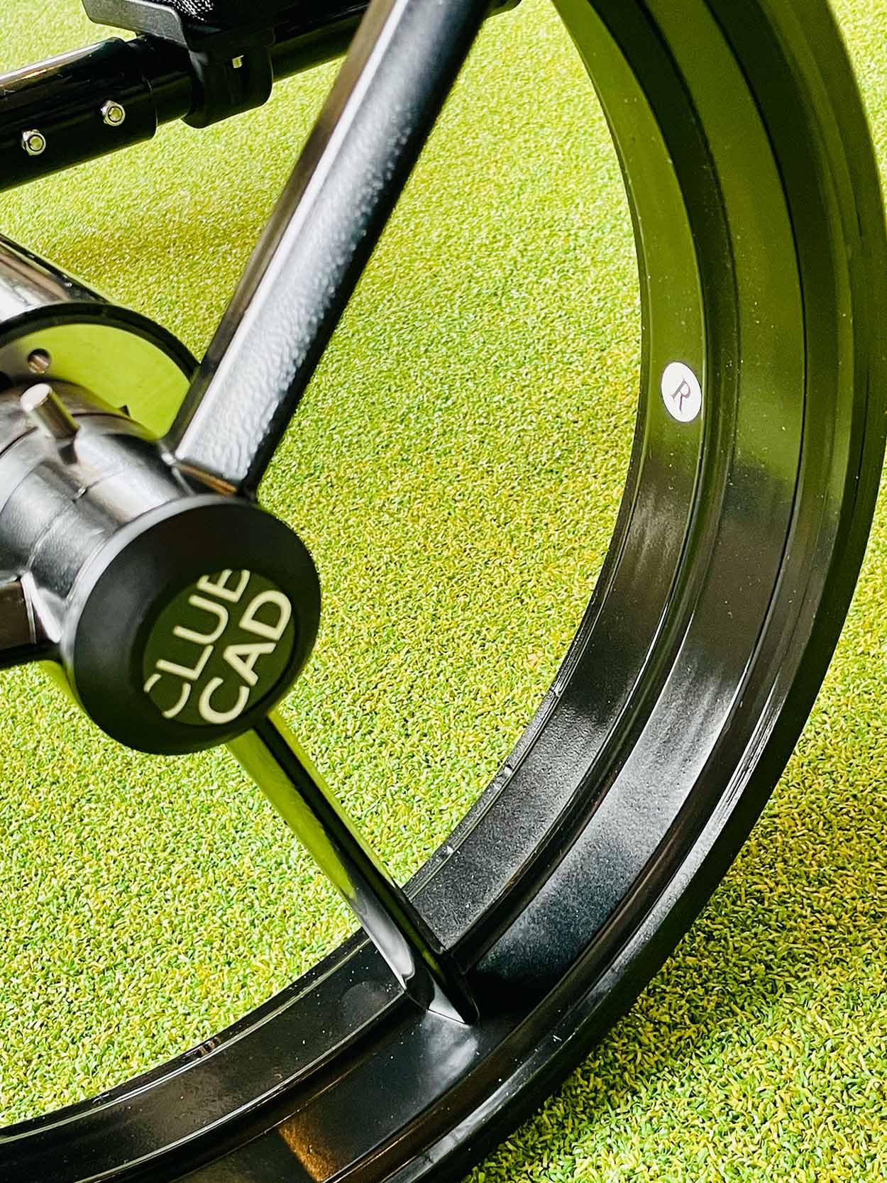 Generisch ClubCad Aluminium Elektro Golftrolley mit Fernbedienung