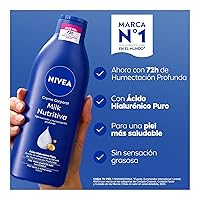 Vista 5 de Leche Corporal Nivea – Nutritiva 13.5 fl oz.