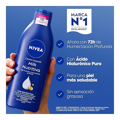 Miniatura 5 de NIVEA Leche Corporal Nutritiva 13.5 fl oz.