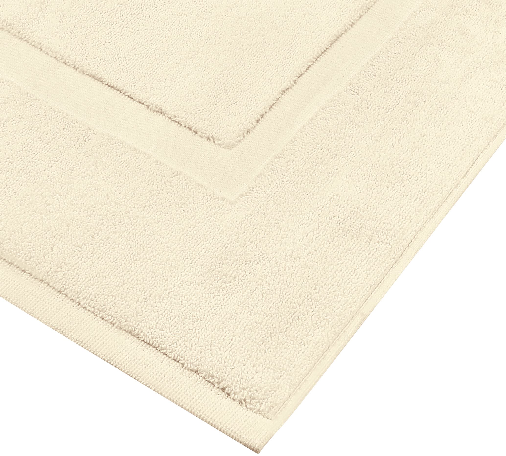 2 Tappeti Da Bagno Utopia Towels - 53x86 Cm, 100% Cotone, Altamente Assorbenti, Grigio - Foto 7