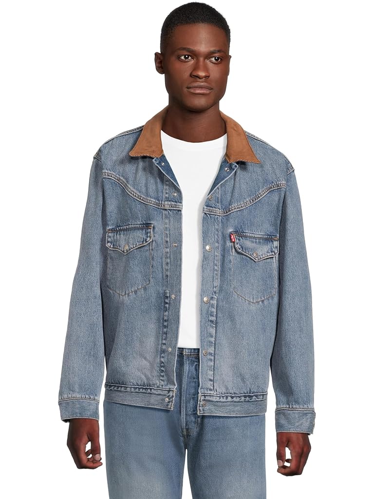 Blue Levi's&#174; Western Shorthorn Trucker