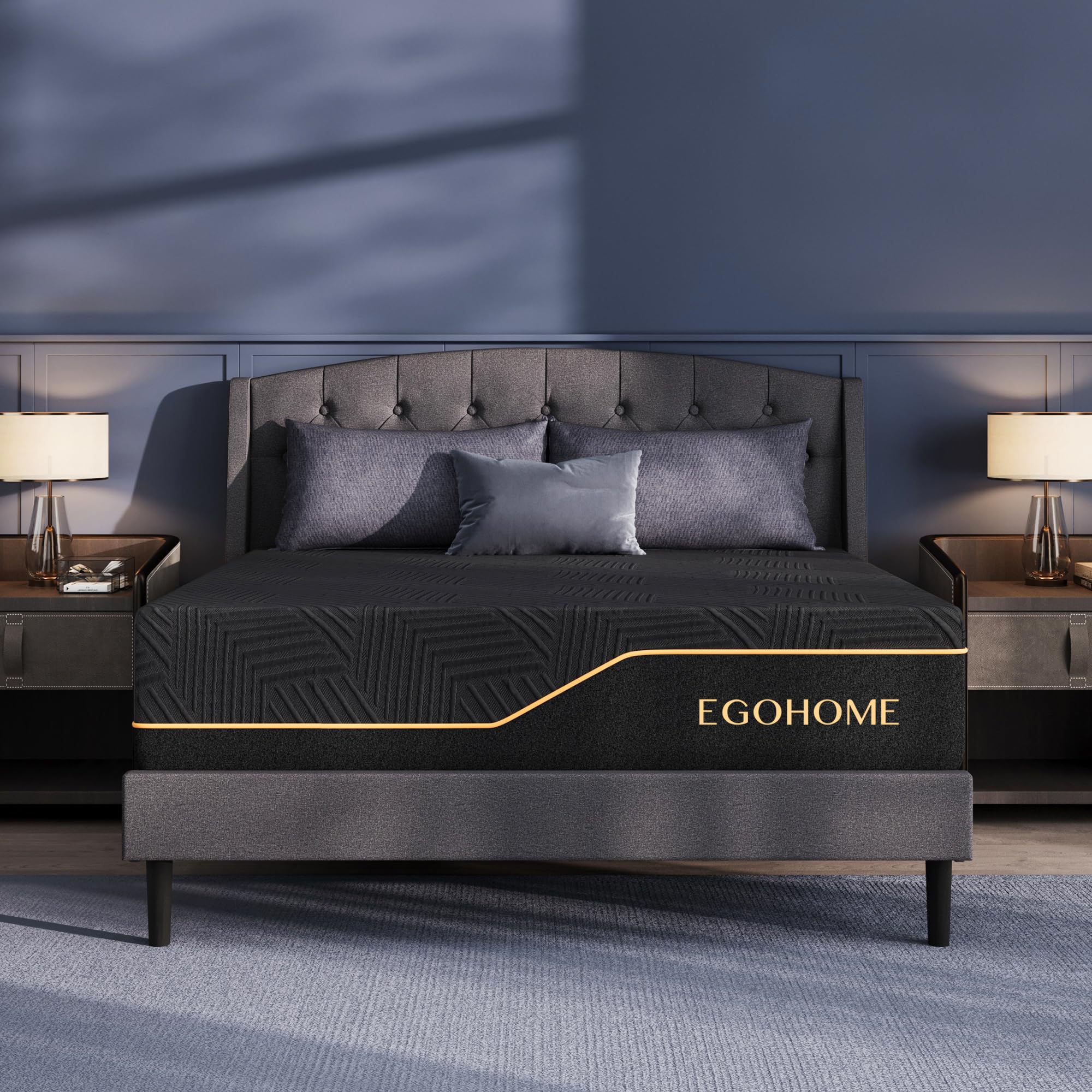 Photo 1 of EGOHOME 14" Firm Hybrid Mattress