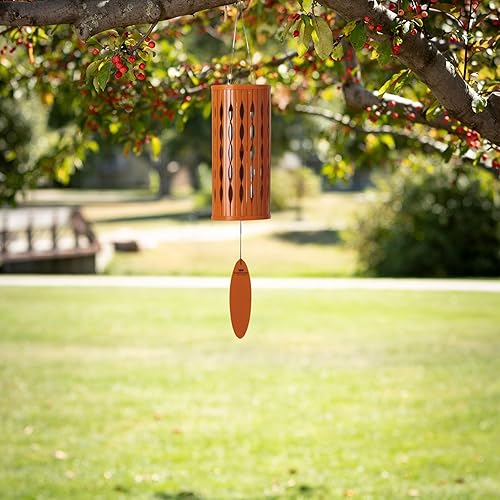 Miniatura 4 de Woodstock Campanillas de viento para exterior, carillón Aloha de 28 pulgadas, campanilla de viento de caléndula de verano, decoración de patio al
