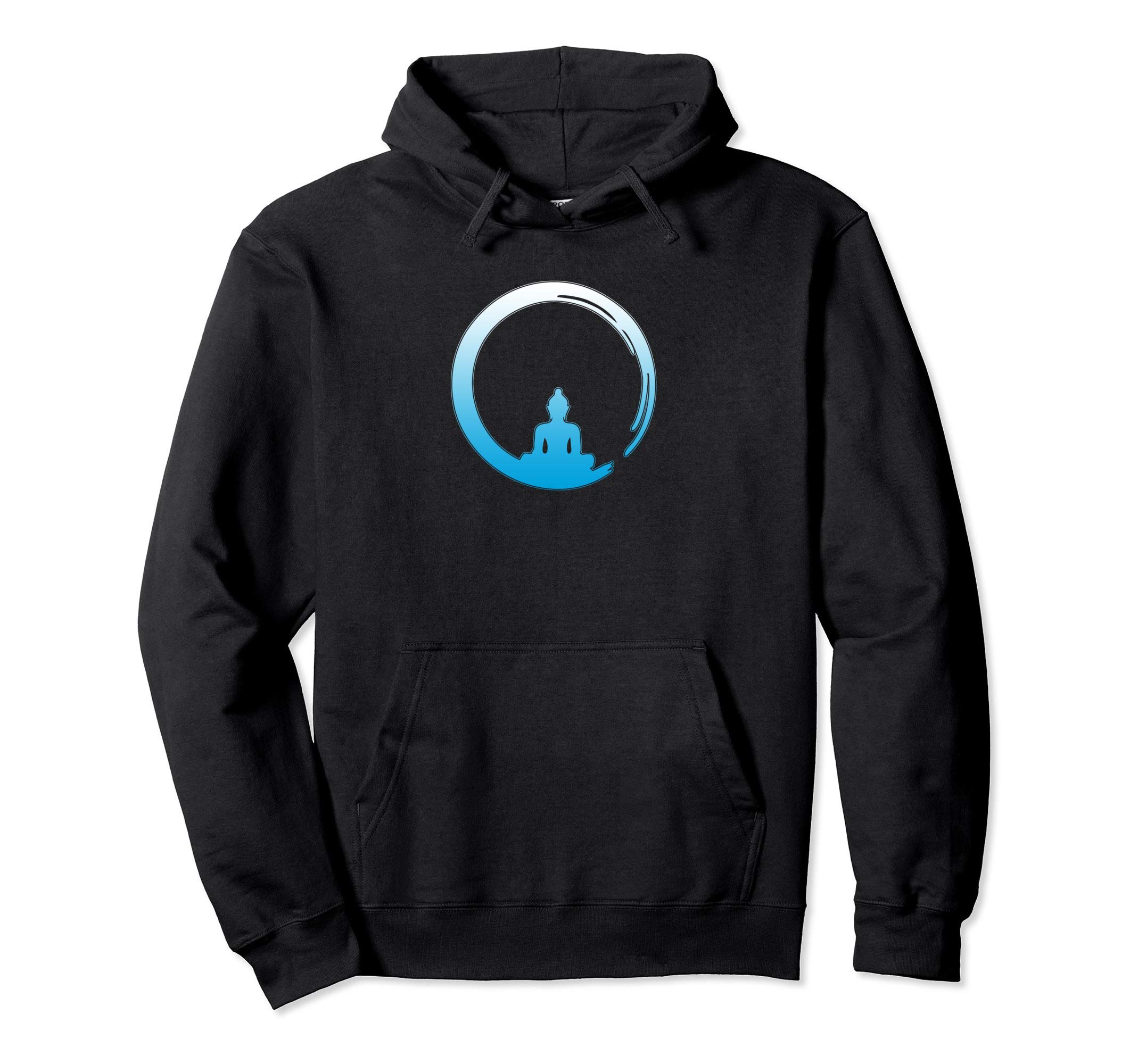 Enso, Zen, Circle, Symbol Buddhism Buddha Meditation Yoga, Pullover Hoodie