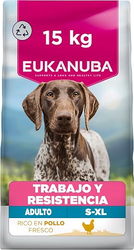 EUKANUBA Working & Endurance - Alimento para Perros con Pollo Fresco
