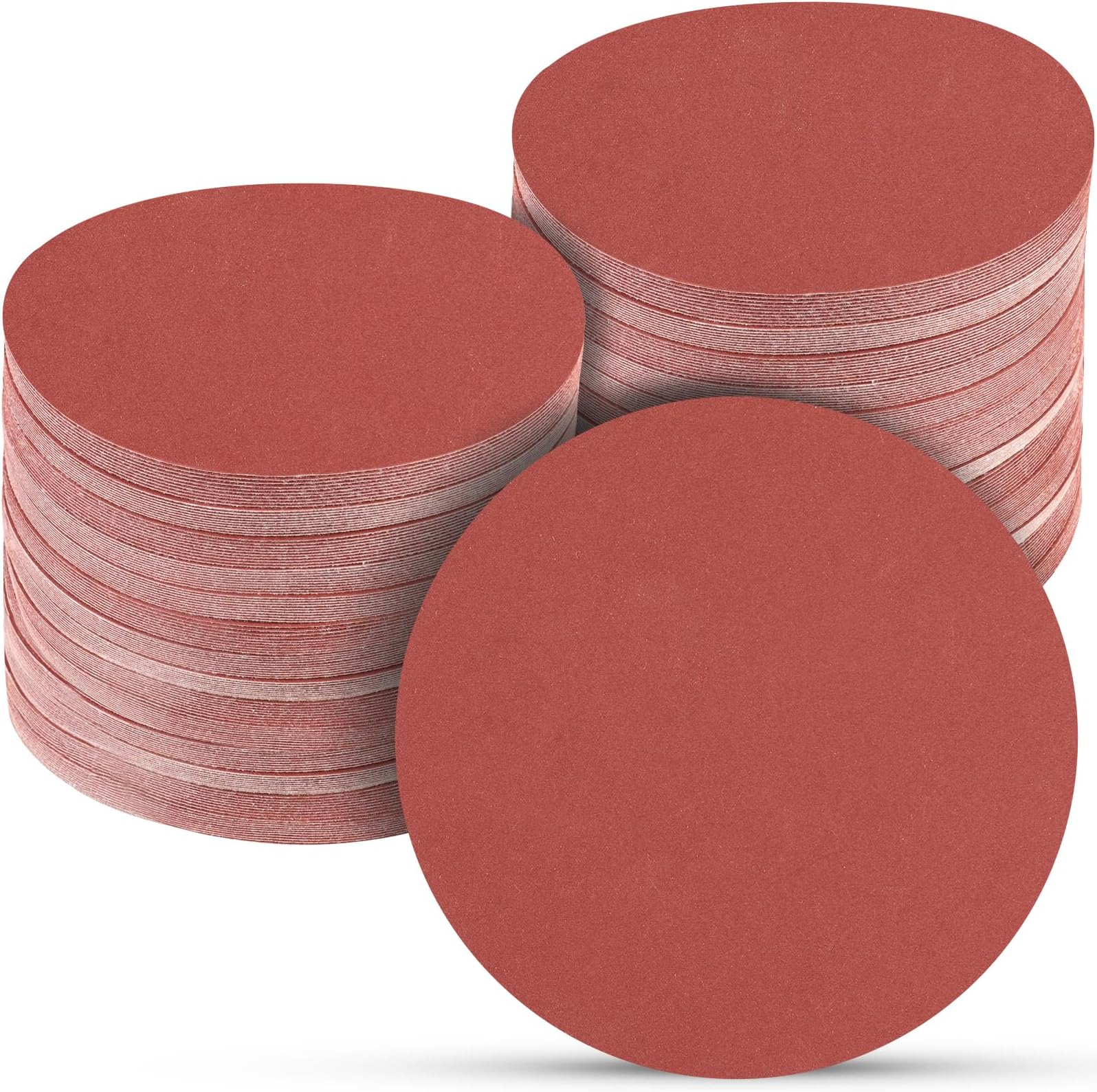 100 PCS 6 Inch Sanding Discs 1500 Grit Hook and Loop Sandpaper, Round Orbital Sand Paper Discs for Sander
