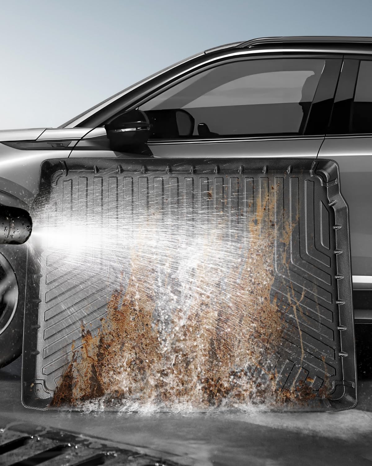 TPE Alfombrillas Maletero para Peugeot 2008 II 2020-2026 | Alfombras Maletero Originales, Protector Maletero Antideslizantes e Impermeables, Funda Maletero con Bordes Elevados
