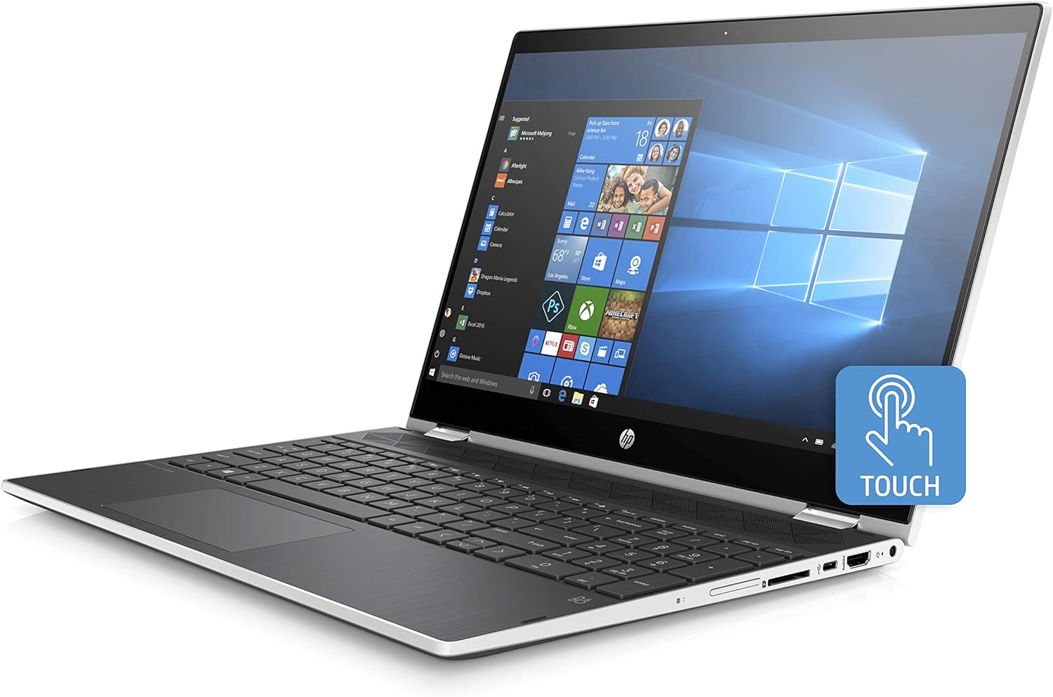 Popular New HP Pavilion 2-in-1 15.6 FHD Touchscreen Intel i3-8130U 4GB RAM 16GB SSD Backlit Keyboard Active Pen 1TB HDD Windows 10