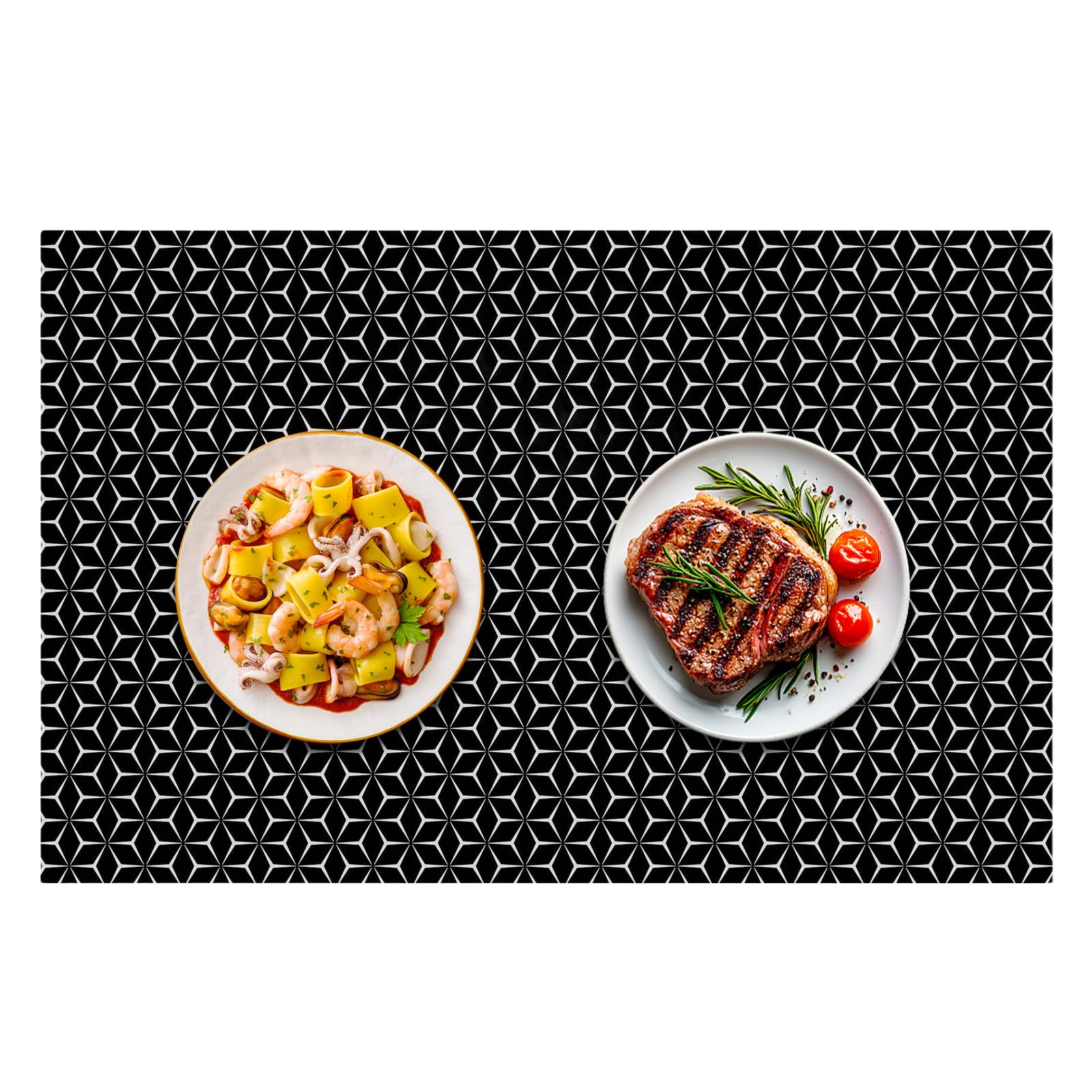 Tapis de protection induction 78x52 cm pour grand plan de travail