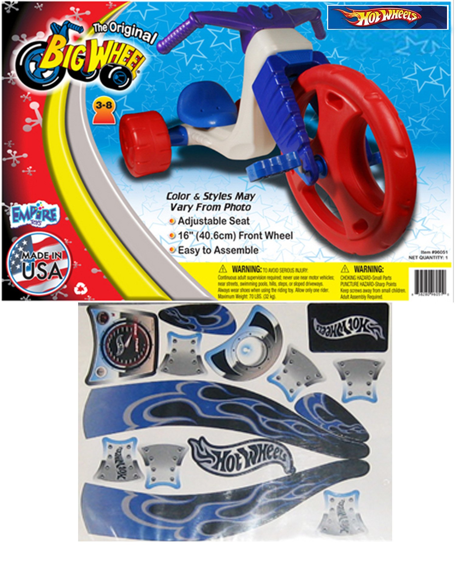 The Original Big Wheel Trike Red/Blue Limited Edition for Boys 16