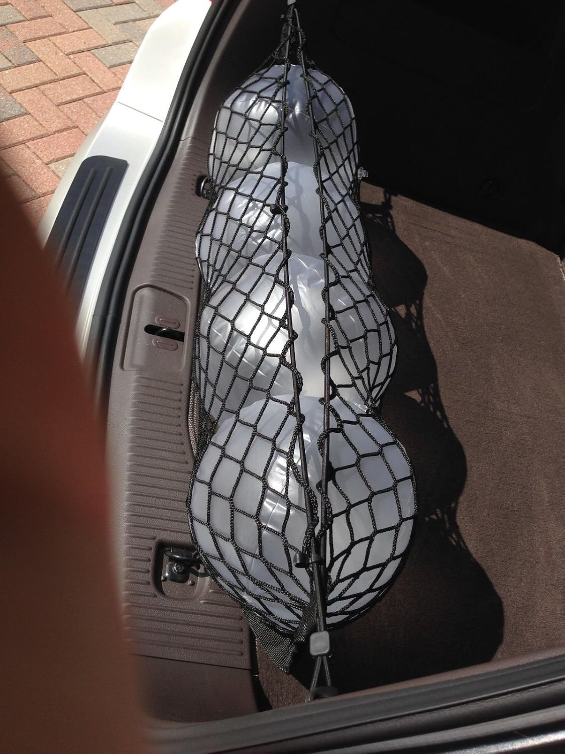 Envelope Style Automotive Elastic Trunk Mesh Cargo Net for Buick Encore 2013-2022 - Premium Trunk Organizers and Storage - Luggage Net for SUV
