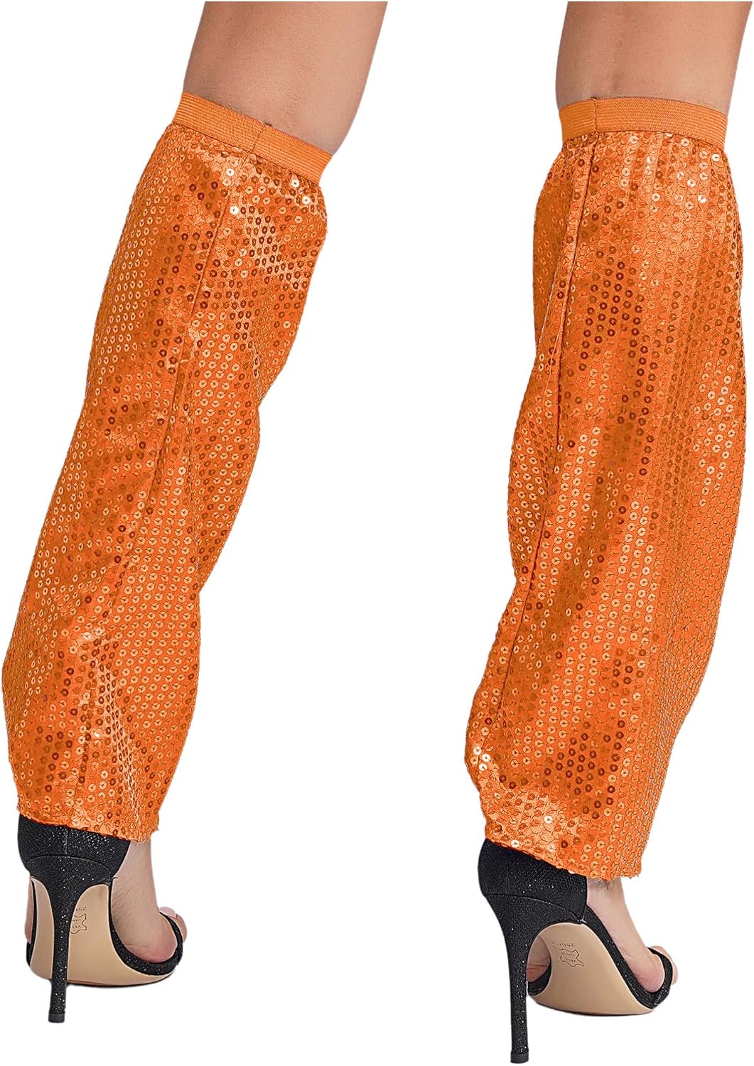 Alvivi Sequins Shiny Leg Boot Covers Leg Socks Party Dress-up Costume Accessory for Women Girls
