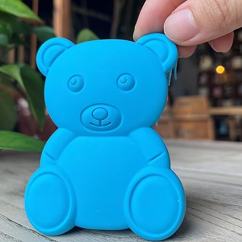 Miniatura 107 de Cepillo sensorial prémium para niños o autismo, exfoliante corporal de silicona suave, cepillos 2 en 1 para terapia ocupacional, esponja