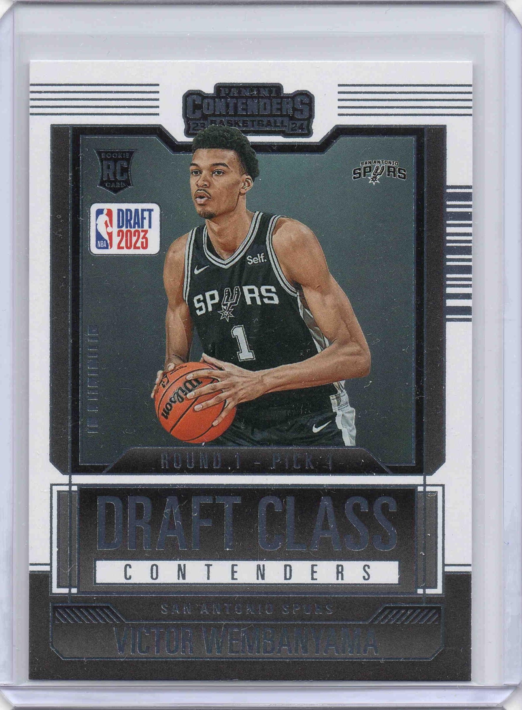2023-24 Trading Card Contenders Draft Class Contenders #9 Victor 