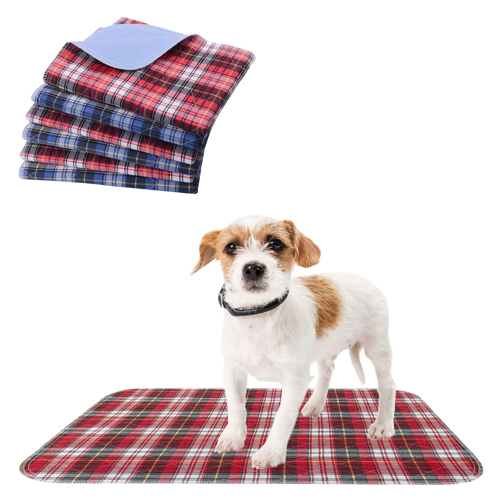 KOOLTAIL Almohadillas lavables para orina para perros, impermeables y antideslizantes, almohadillas de entrenamiento para cachorros, almohadillas reutilizables, alfombrilla de alimentación de comida