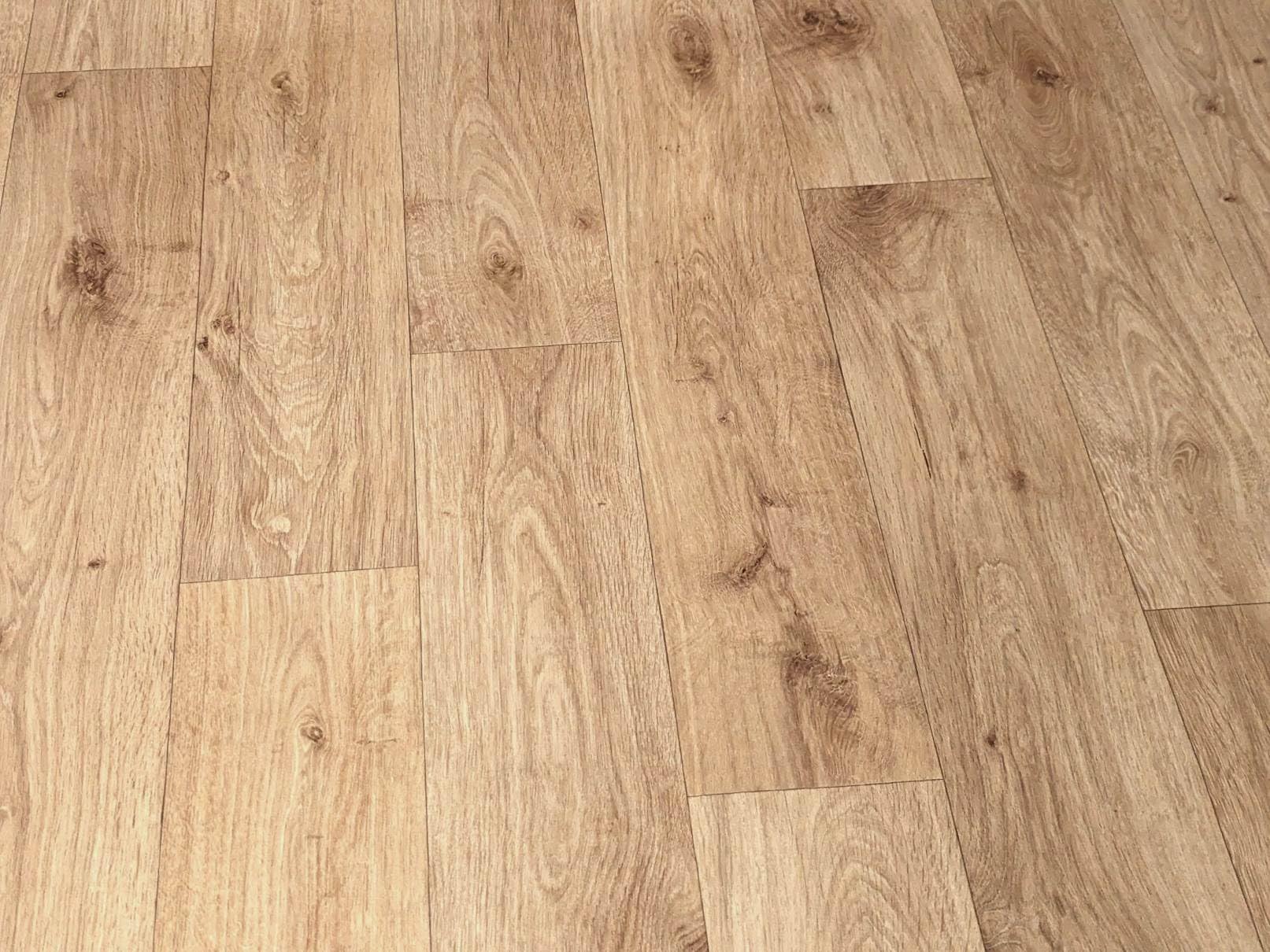 PVC Bodenbelag Vinylboden in Landhausdielen Art, Zuschnitt (2m breit / 1,5m lang)