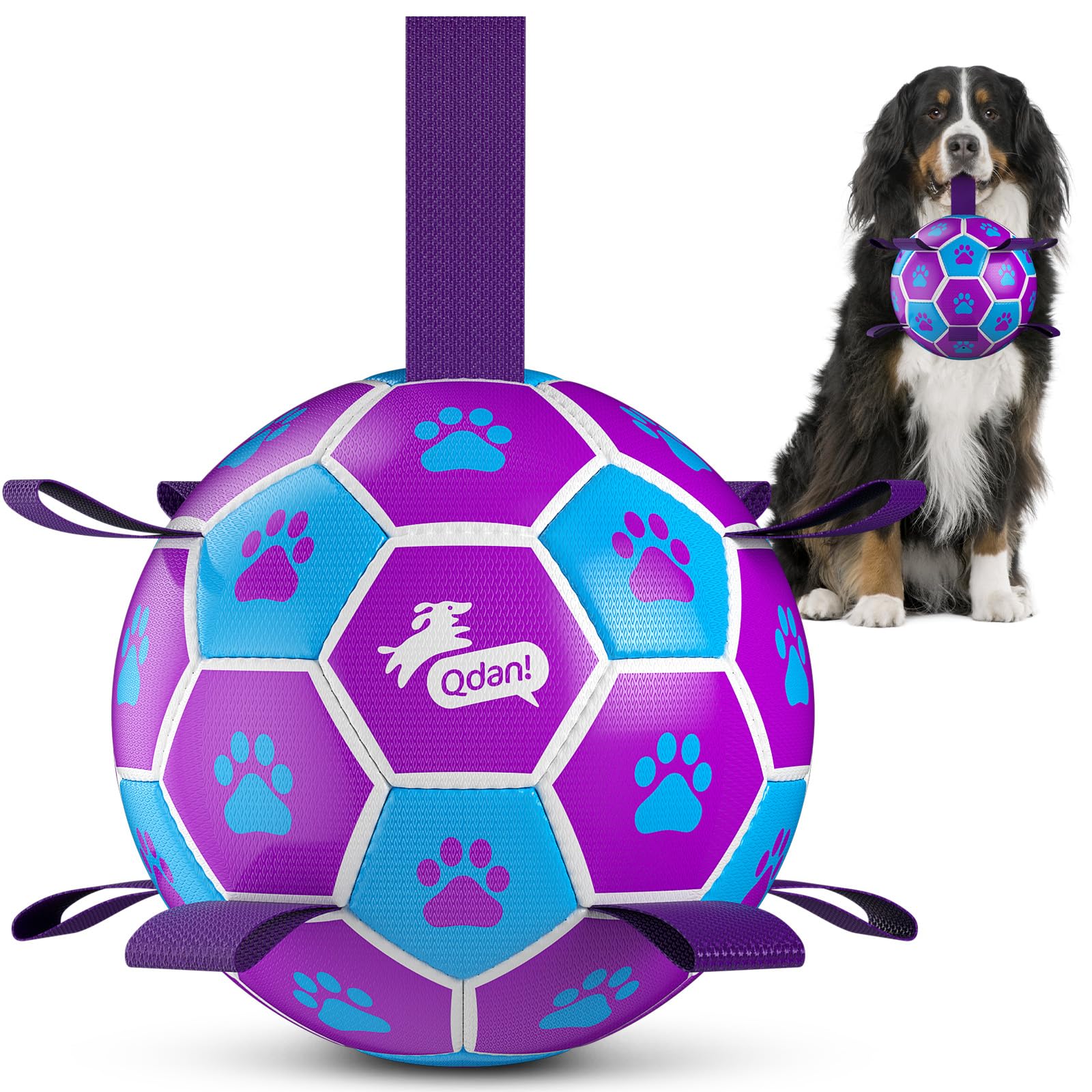 QDAN Big Dog Toys, Large Herding Ball for Dogs Large, Outoor Soccer