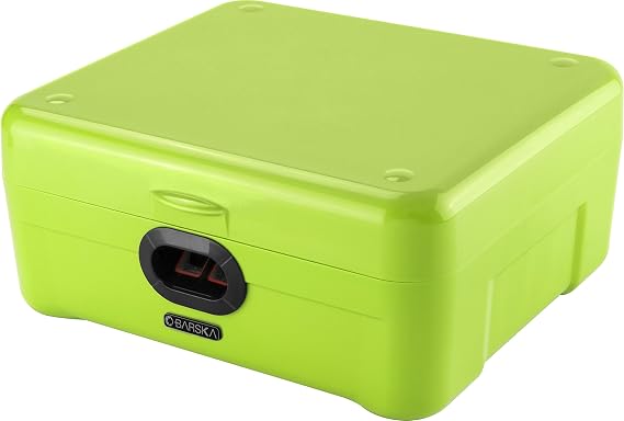 winbest Dual Biometric Quick Access Portable Fingerprint Secure Safe Box
