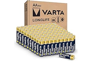 ACDelco AA Super Alkaline Batteries in Recloseable Package, 100-Pack