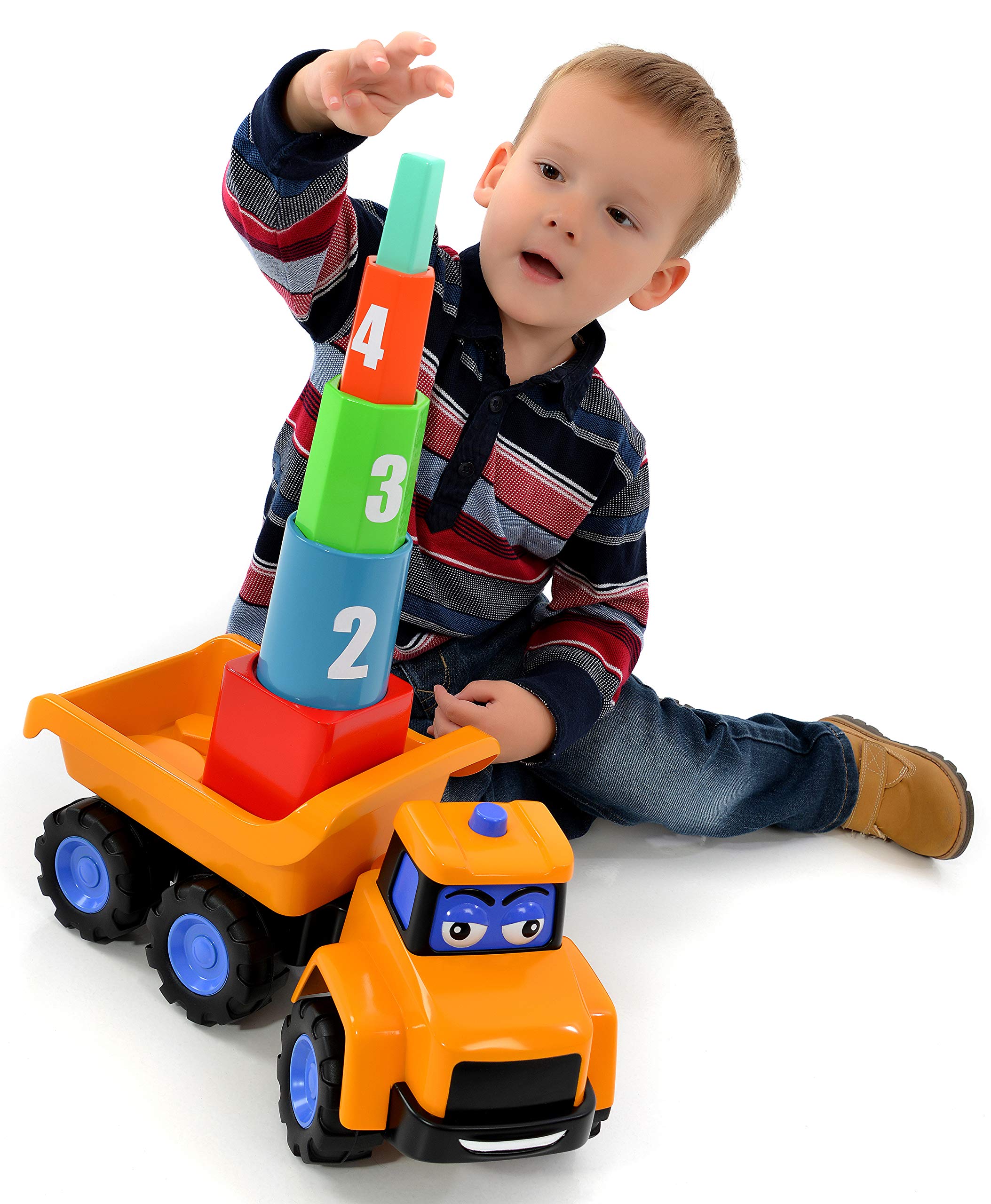 Buy My 1st JCB Stacking Stanley Mega Dumper truck Toy Online at