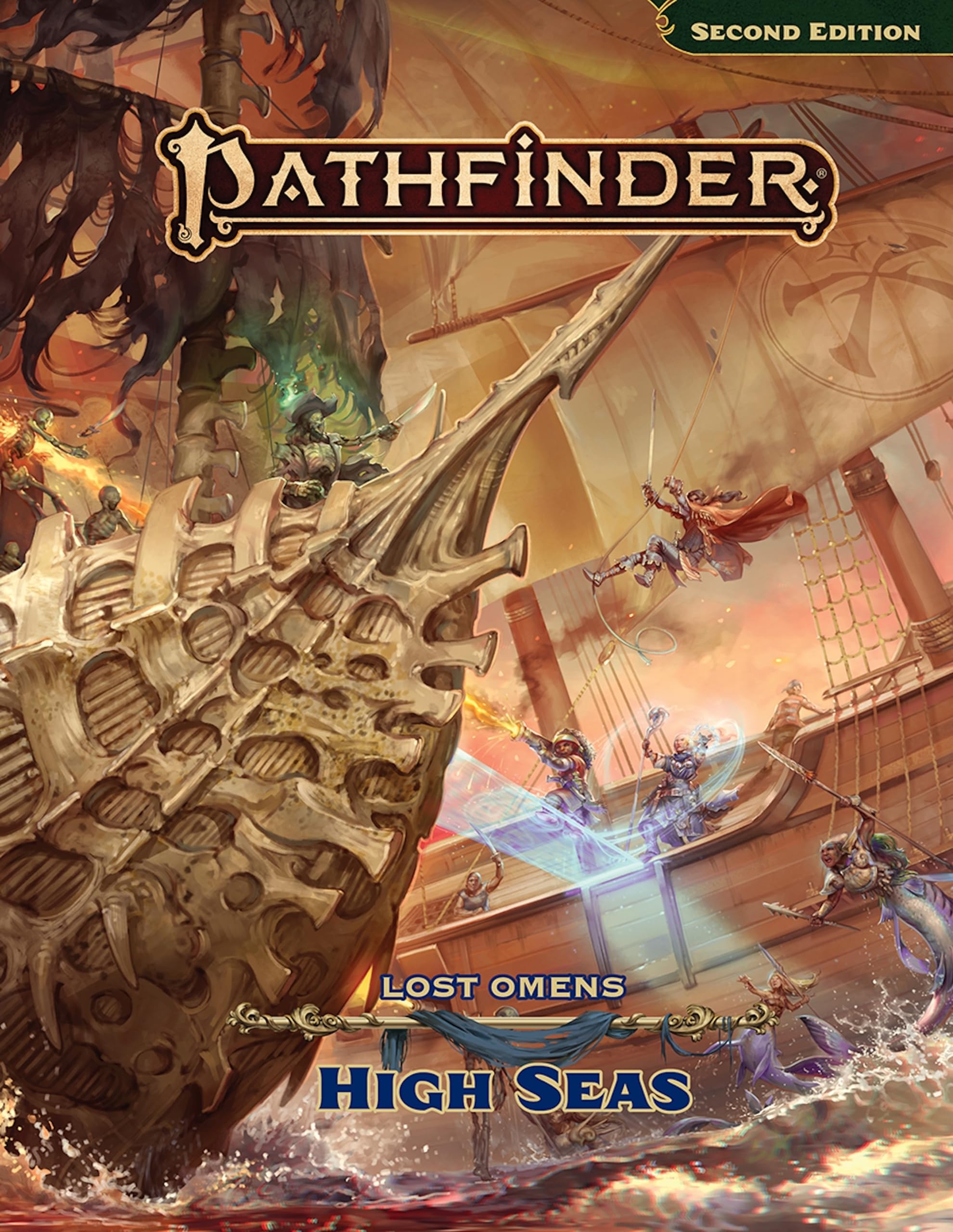 Pathfinder Lost Omens High Seas by Pathfinder Rules & Lore Team (Hardback Book)