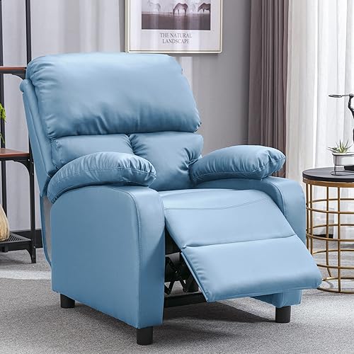 GNMLP2020 Silla reclinable para sala de estar, silla reclinable con respaldo hecha de tela tecnológica, reclinable pequeño adecuado para cualquier