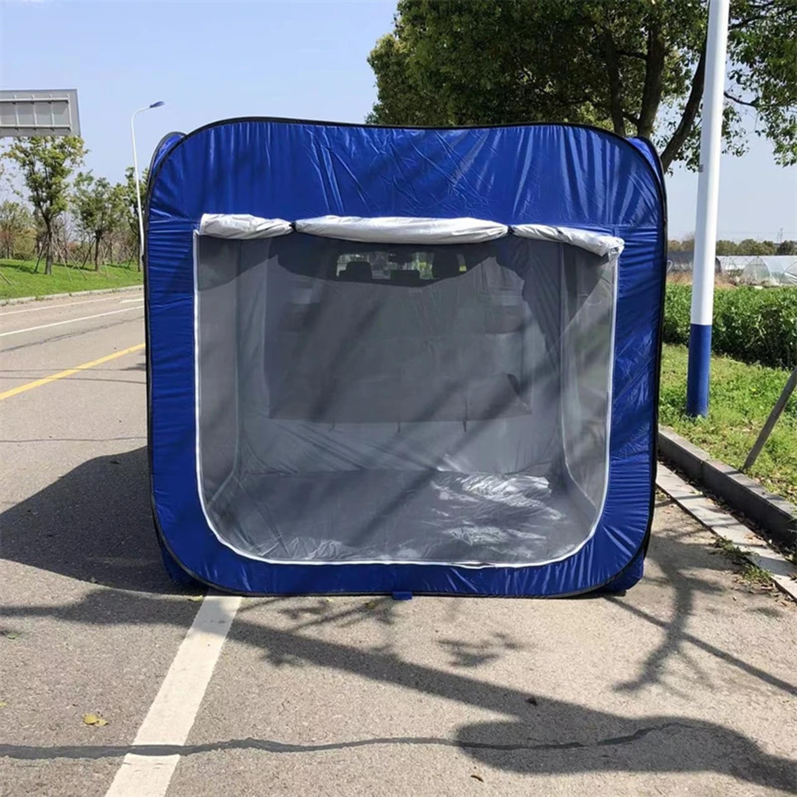 Tienda de campaña SUV, Tienda de Campaña para Coche, Carpa para Coche 5-8 Personas, 200x200cm, Carpa para Auto Apto para Cualquier Tipo de Coche, Fácil configuración