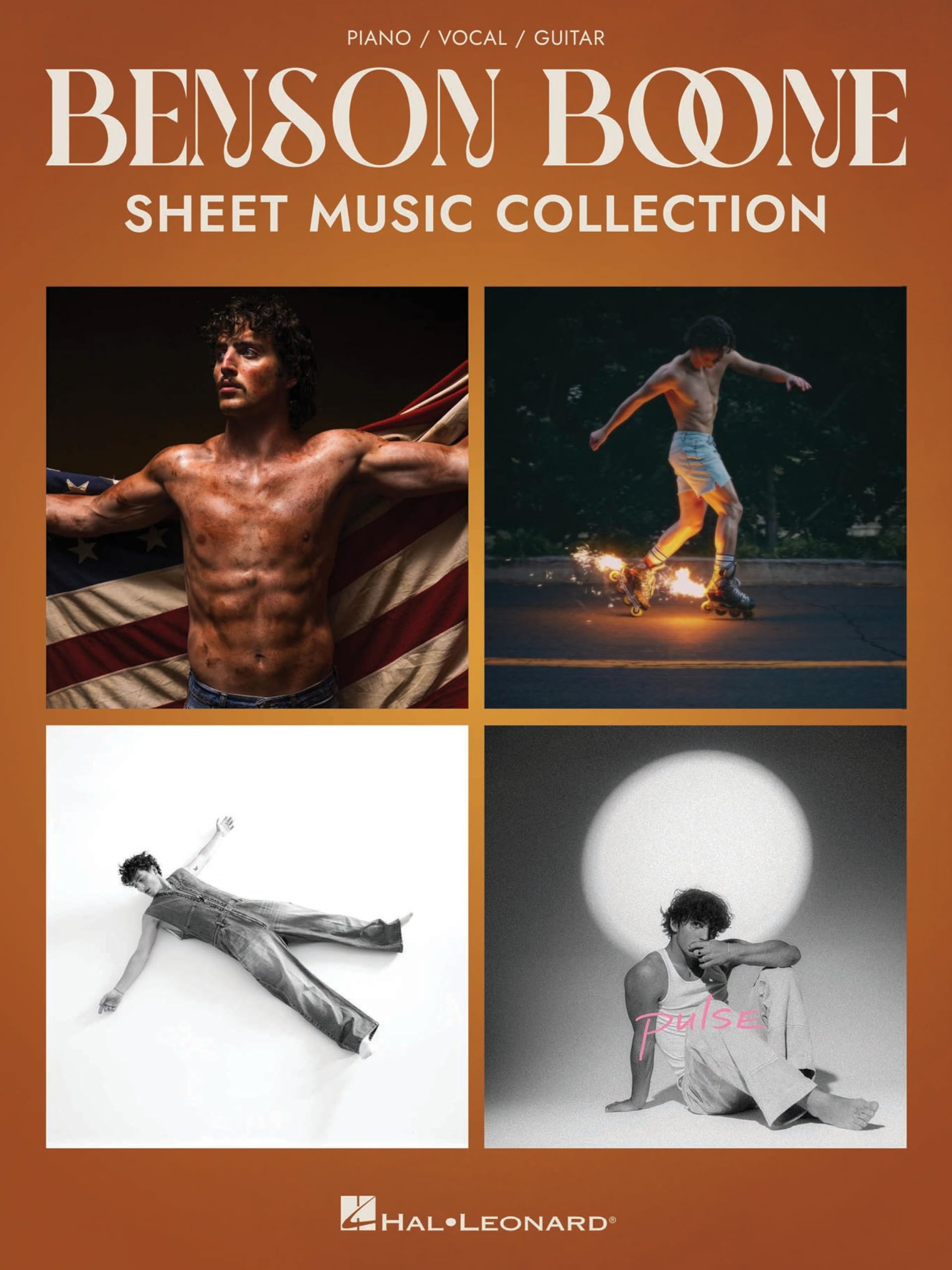Recueil Benson Boone PVG : partitions authentiques pour chant et piano
