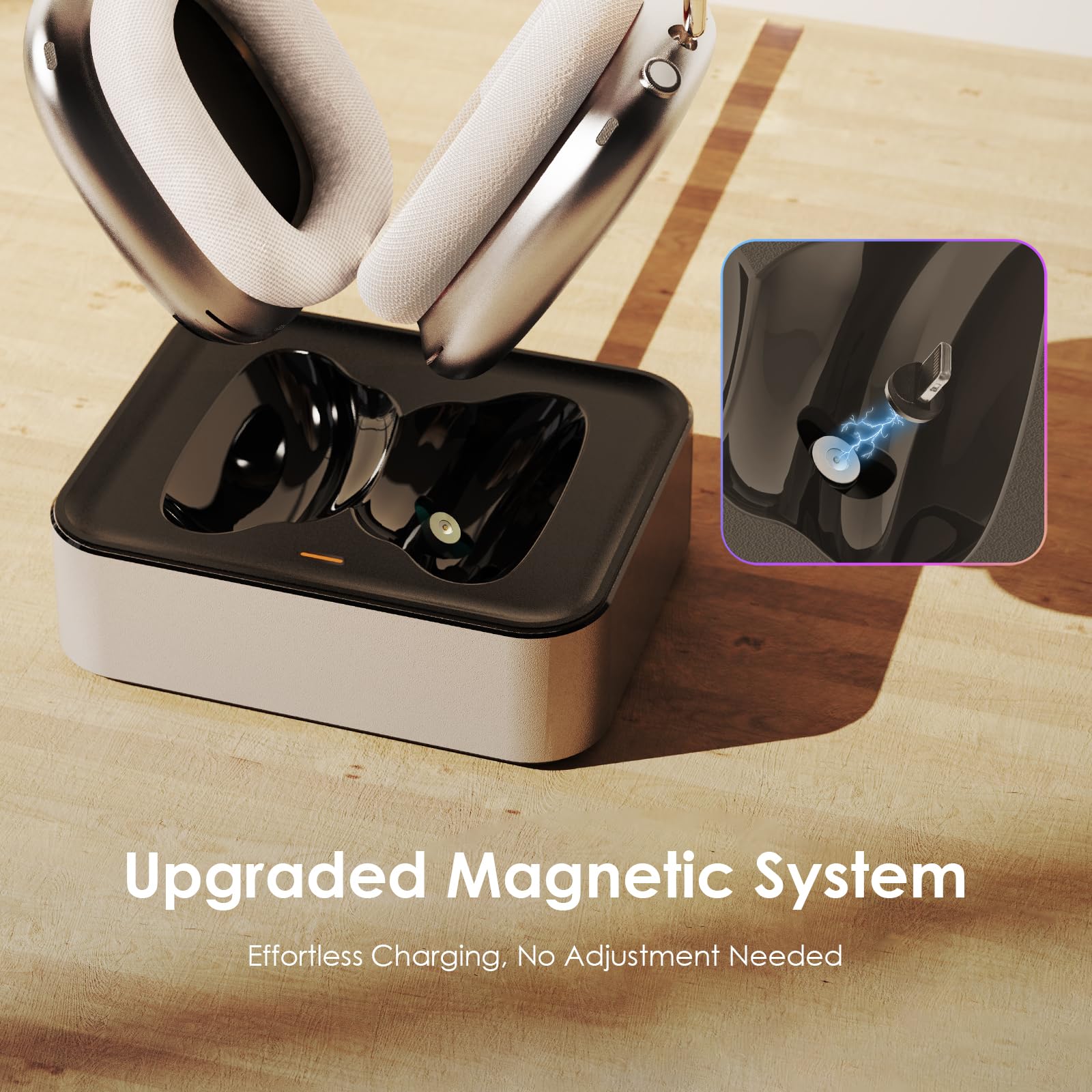 Amazon | AirPods Max 2024 & 2020用ヘッドホン充電ステーション