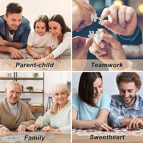 Miniatura 6 de Rompecabezas de 300 piezas de luminarias patrióticas de verano con diseño de linternas del 4 de julio, resistentes y ajustadas, rompecabezas