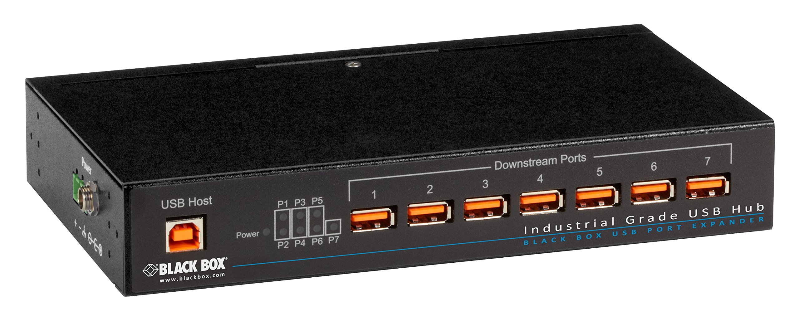 Black Box Industrial USB 2 0 Hub 7-Port