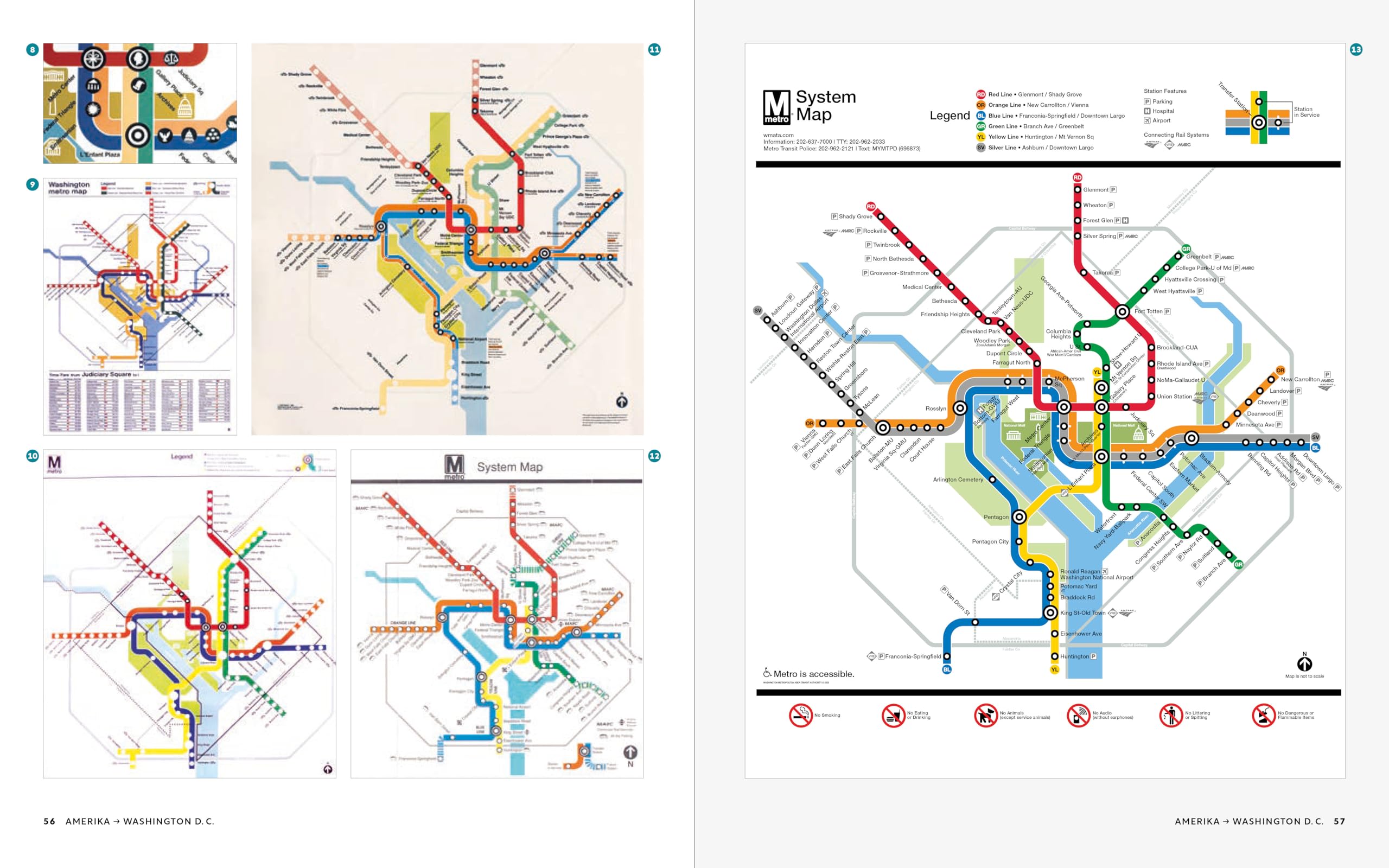 Transit Maps: Ikonische Designs von Berlin bis Tokio - Metro, Subway, Tube, U-Bahn, S-Bahn, Stadtbahn, Tram – 160 Jahre Designgeschichte in 390 Netzplänen, Fotos und Grafiken
