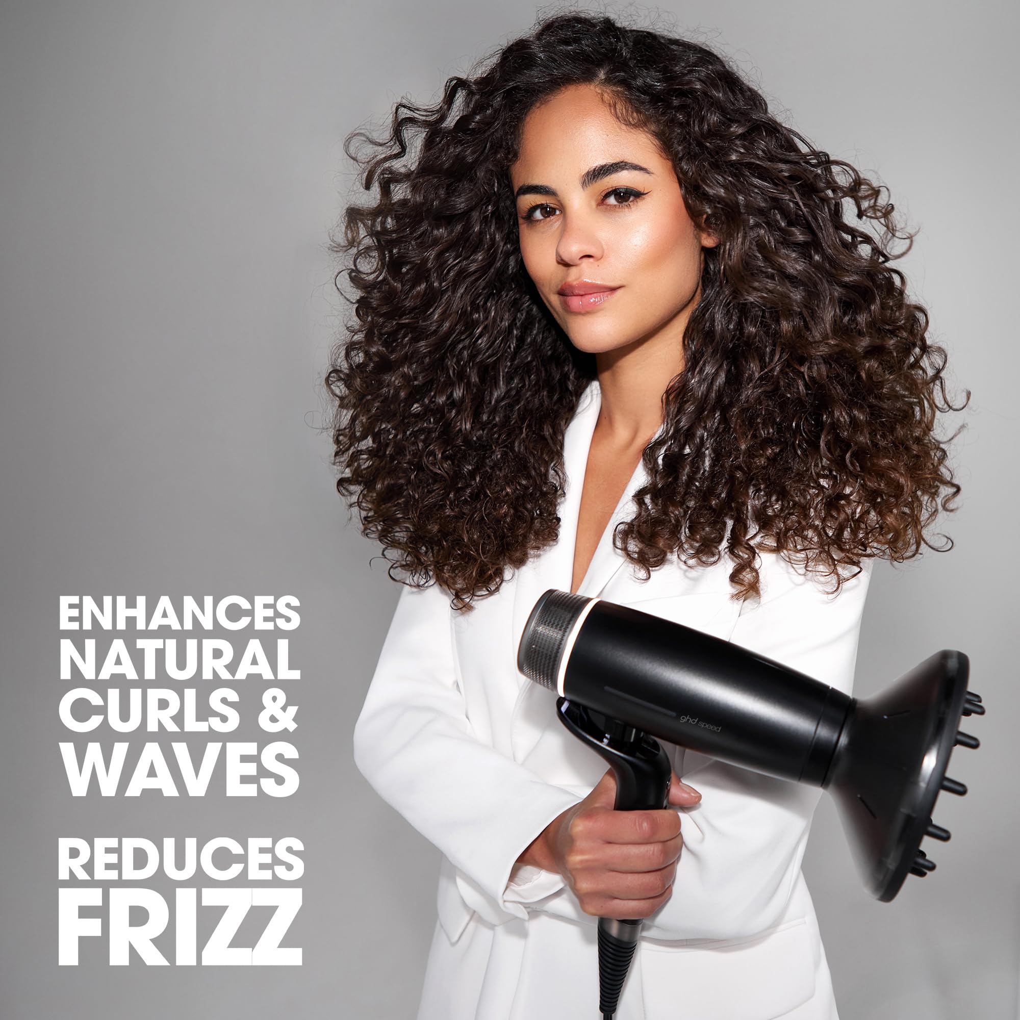 GHD Speed Diffuser Difusor Magnético Profesional Rizos Definidos Volumen