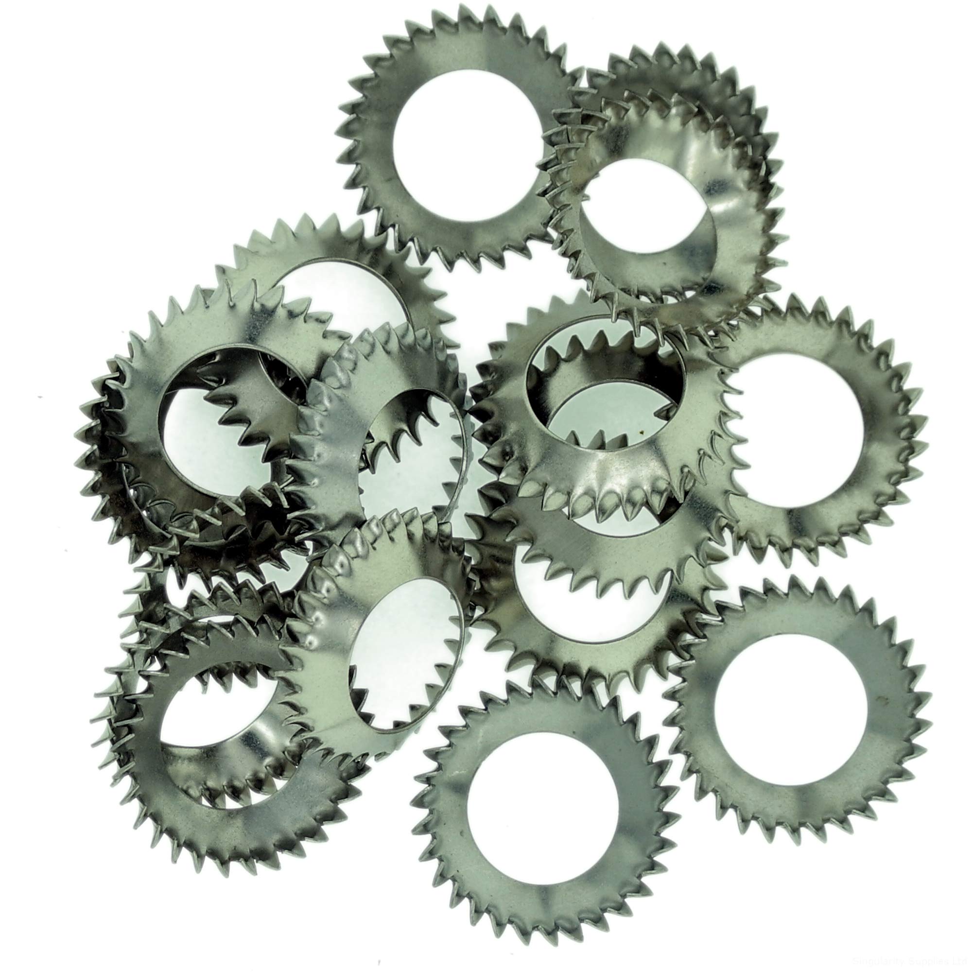 Singularity Supplies M5 (5Mm) Shakeproof Washer (Countersunk External) - Stainless Steel (A2) (Pack Of 20)