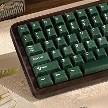 dagaladoo Green Keyboard keycaps,Double Shot PBT keycaps Jade
