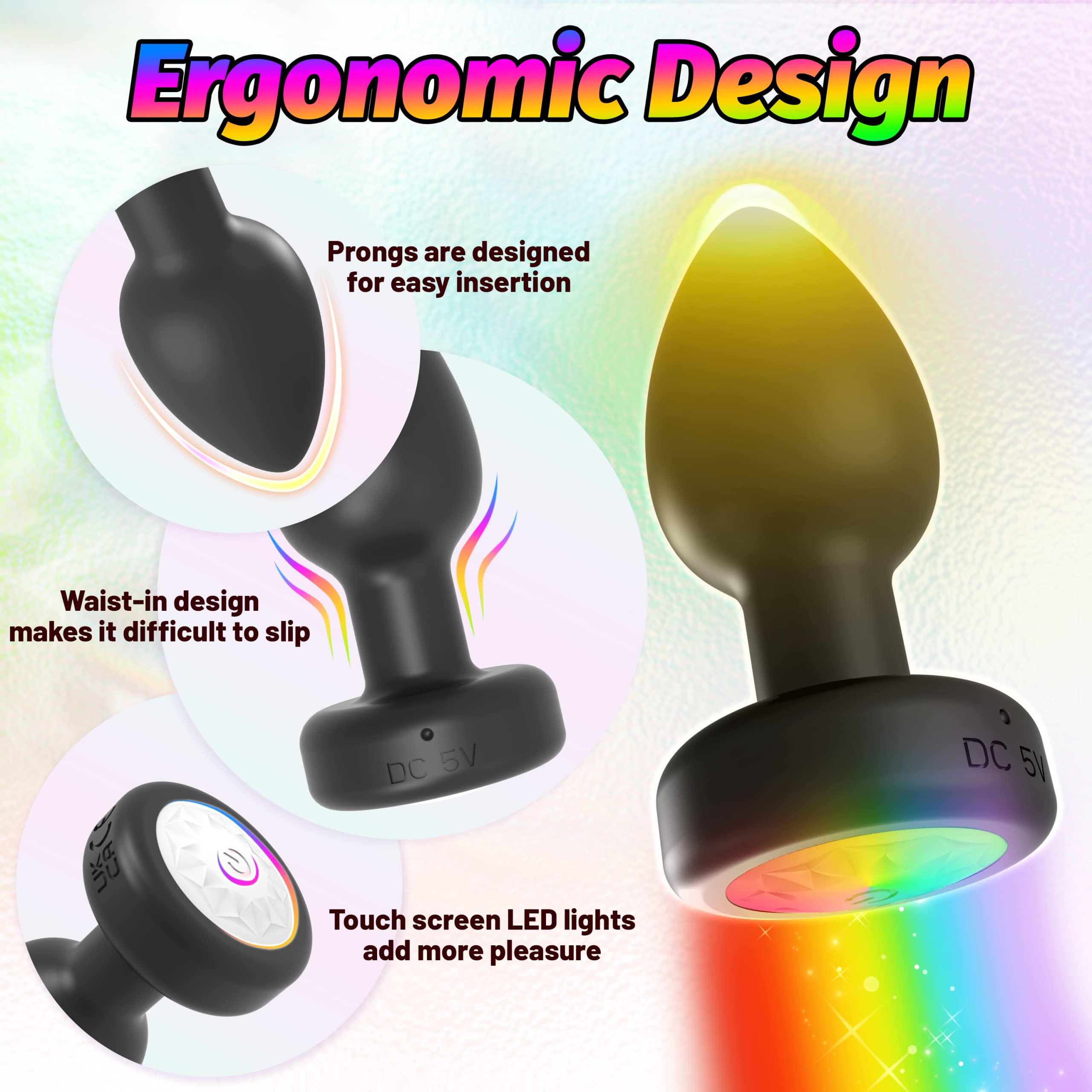 Amazon.com: Vibrating Butt Plug Light Up Anal Toys, LED Lighted Anal Plug  Female Vibrator, 7 Vibrating & Glowing Women Sex Toys with Remote Control,  Silicone But Plug Prostate Massager Adult Toys for