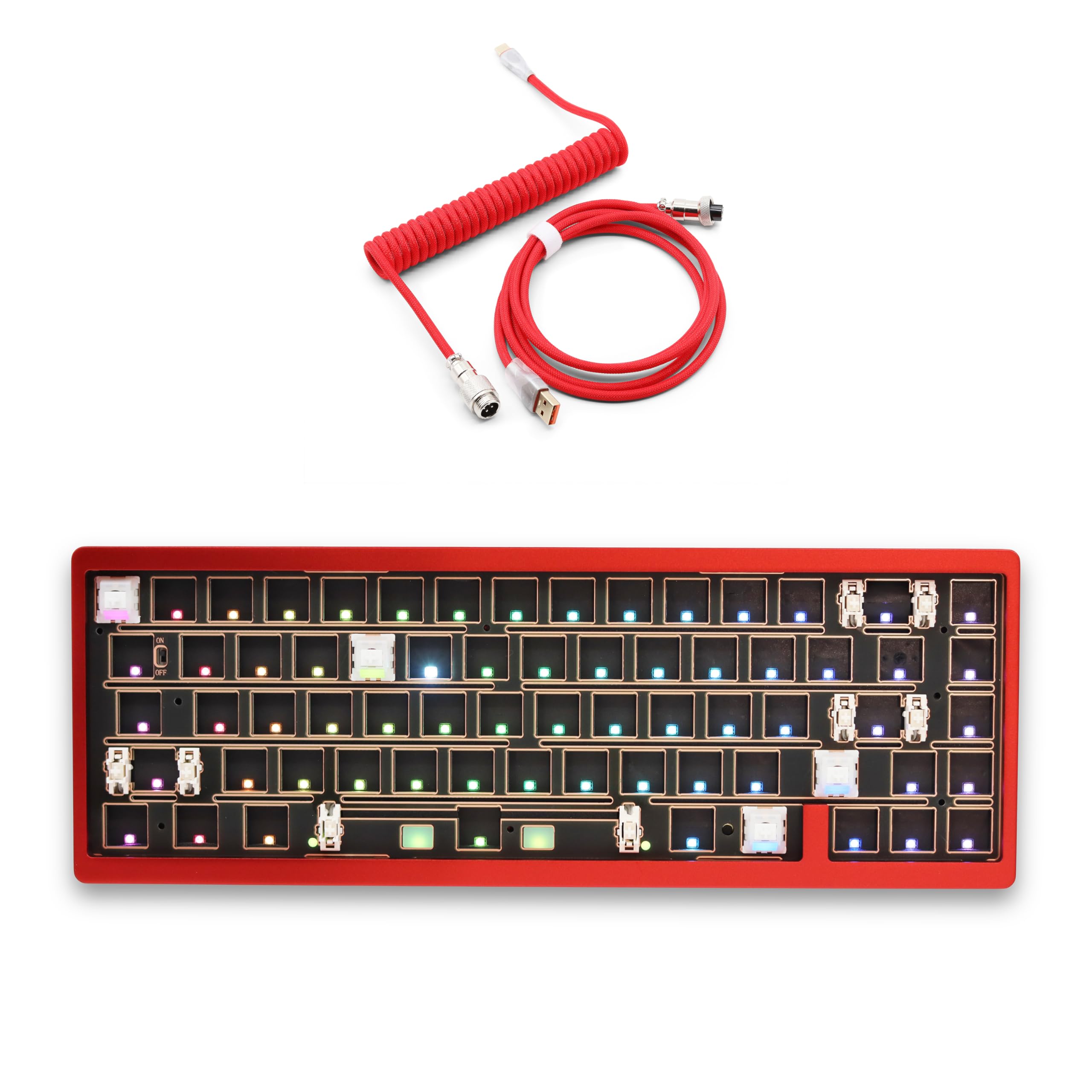 Amazon.com: Glacier Weikav NUT65, 65% Mechanical Keyboard Kit 