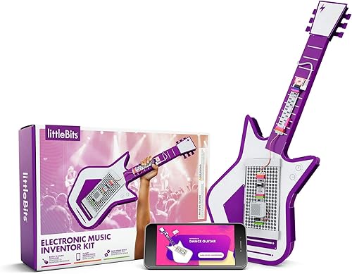 LittleBits Electronic Music Inventor Kit - Construir, personalizar y reproducir sus propios instrumentos educativos y divertidos de alta tecnología.