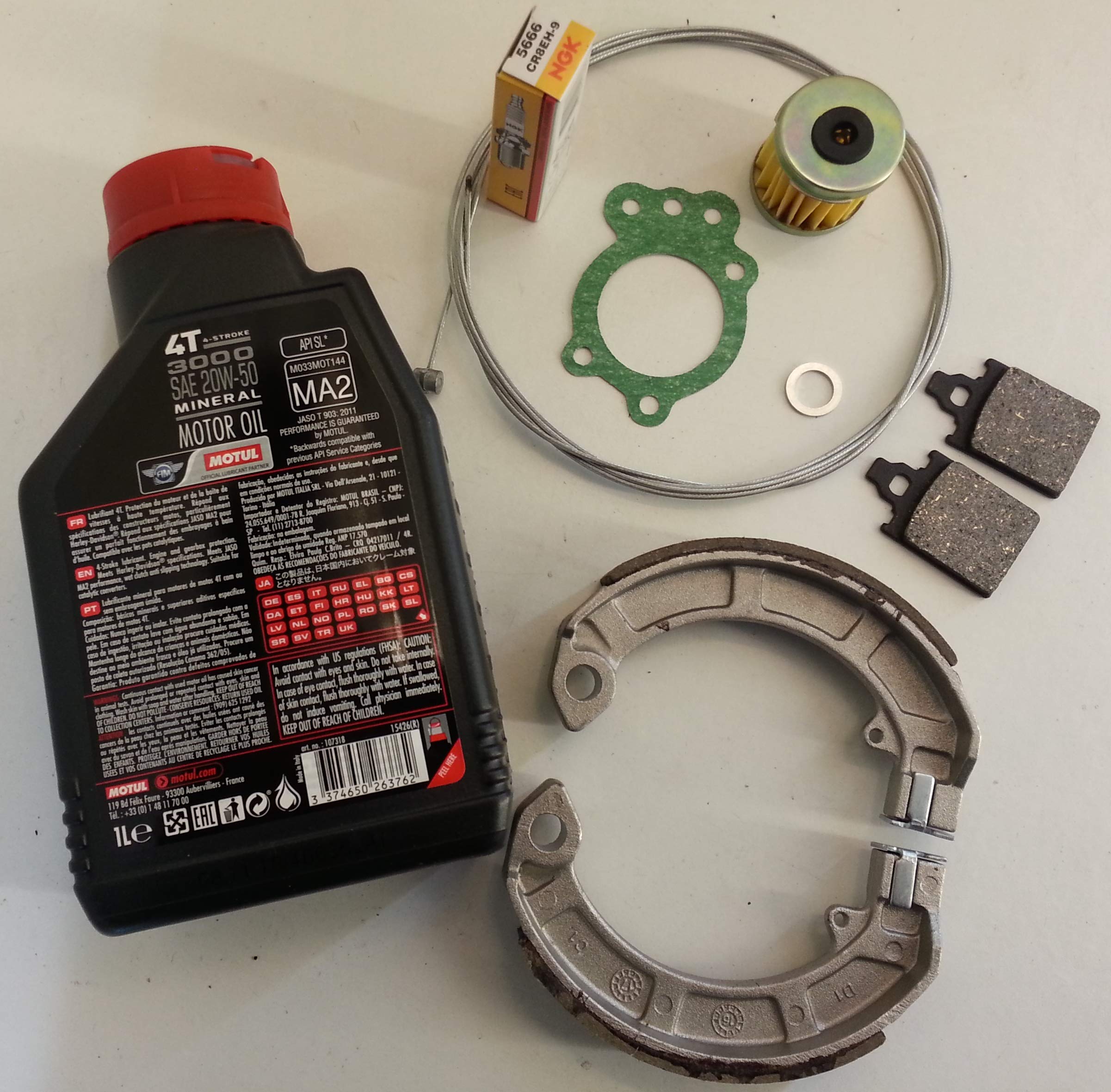 KIT TAGLIANDO LML Star 4T 125/150/151cc MARCE E AUTOMATICA Olio Filtro Candela EUR 29,99 - IT - Foto 13